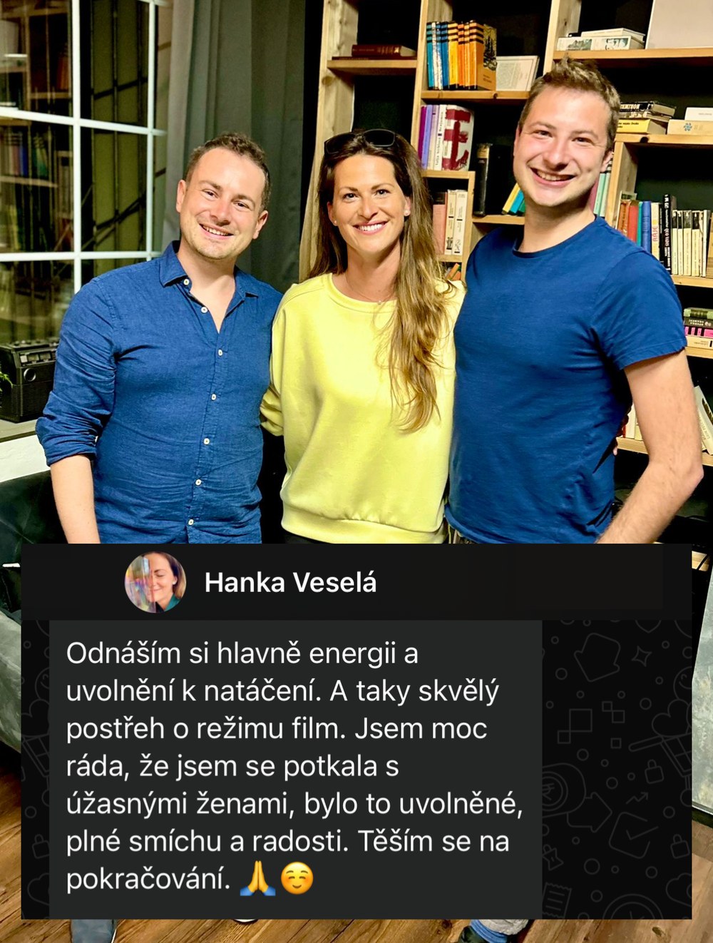 Recenze workshopu od Hanky Veselé