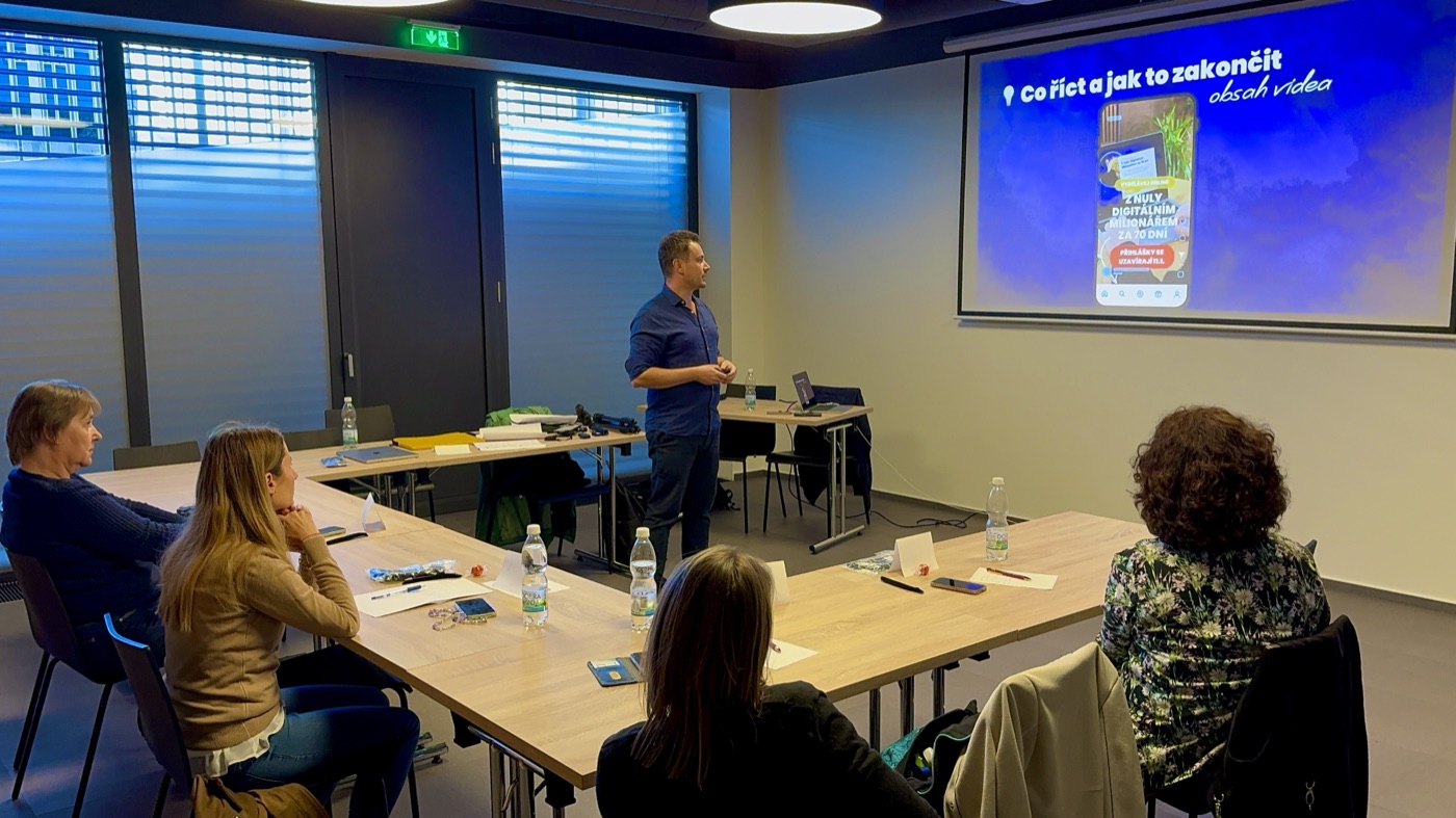 Workshop natáčení videí — ukázka obsahu videa